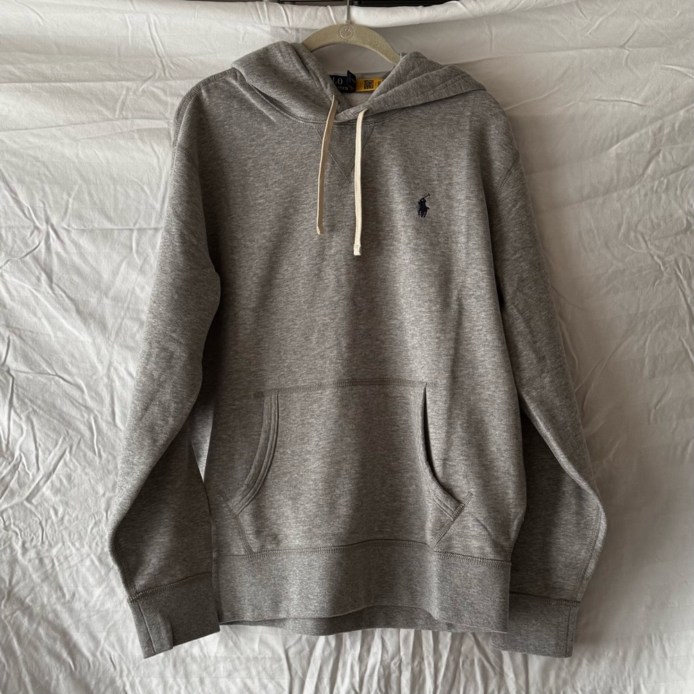 POLO Ralph Lauren RL grey hoodie - Mens Medium - NWOT new never worn